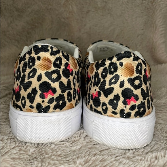 Minnie Mouse Cheetah print Vans - like shoes - Picture 4 of 9